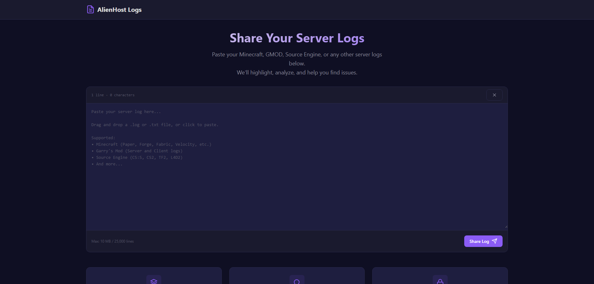 AlienHost Logs