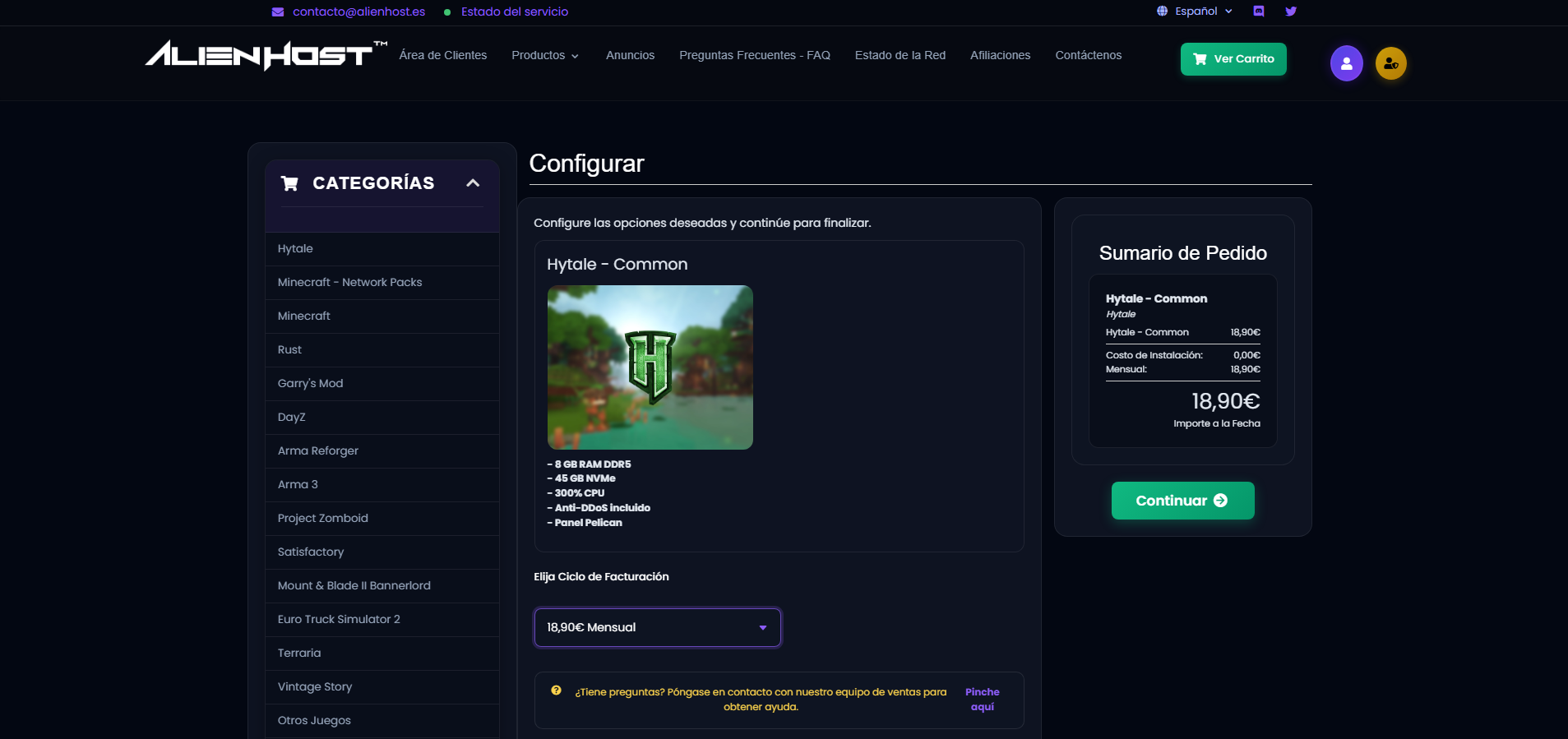 AlienHost Platform - Imagen 3