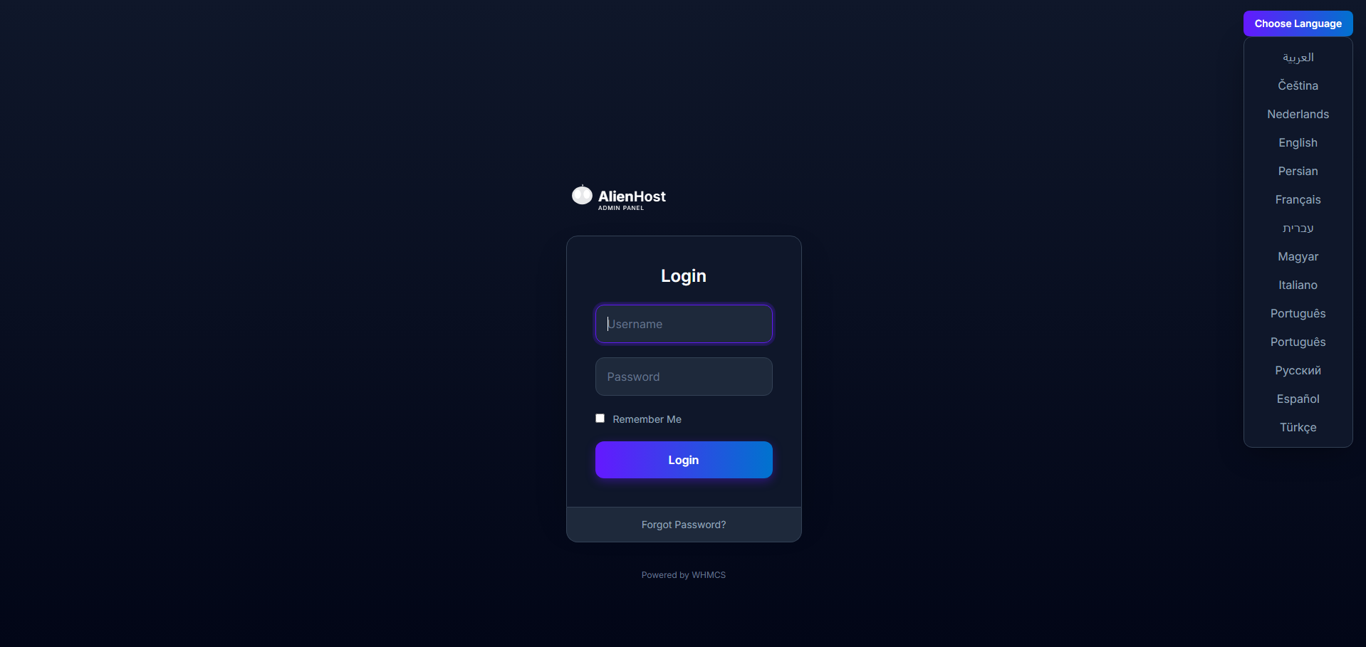 AlienHost Website - Imagen 4