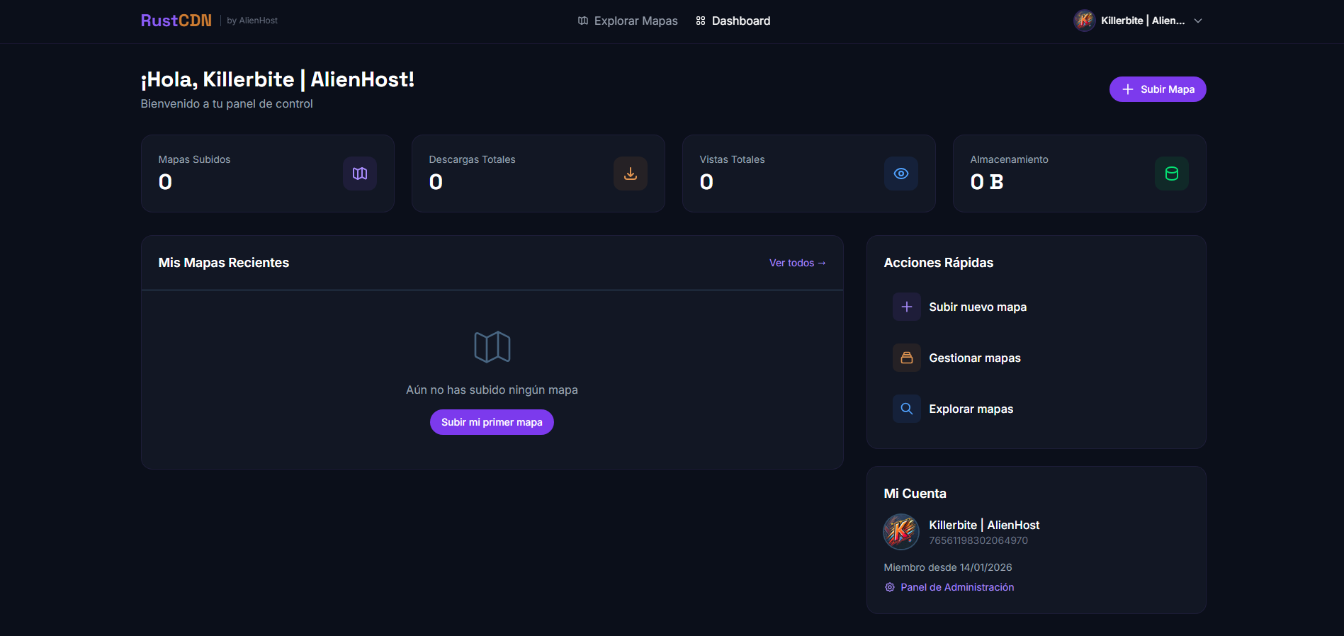 RustCDN AlienHost - Imagen 3